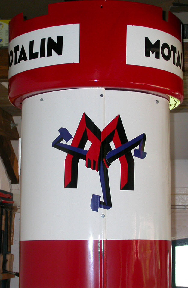 Motalin Tanksäule Marken-Logo